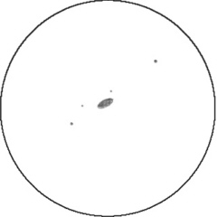 Obserwacje i rysowanie tarczy Saturna   