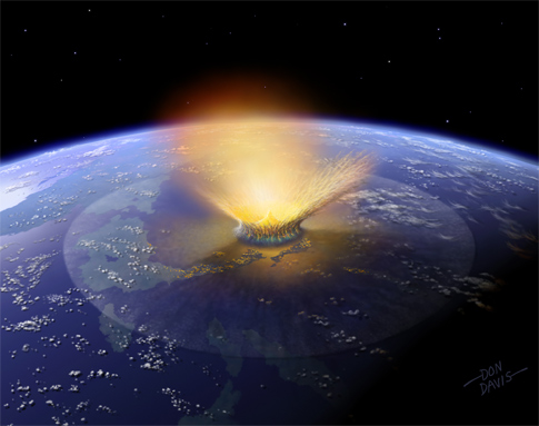 Asteroida, która położyła kres istnieniu dinozaurów