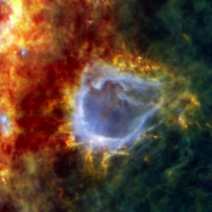 Herschel odkrywa ukrytą stronę narodzin gwiazdy