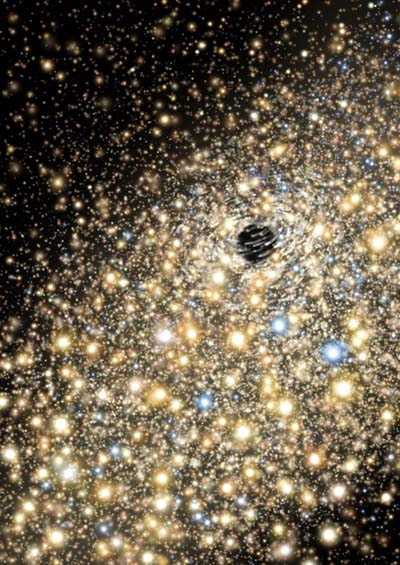Odkrycie rekordowej czarnej dziury