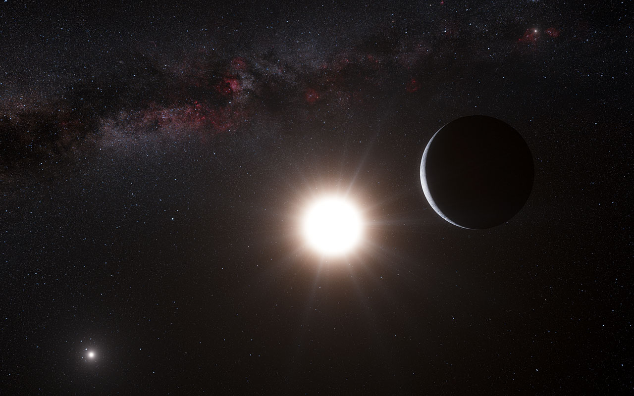 Odkryto planetę w najbliższym Ziemi układzie gwiazd