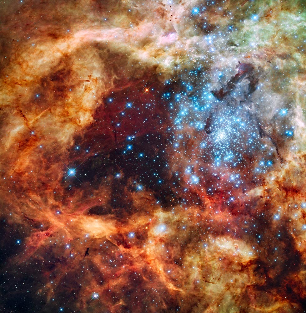Świąteczna widokówka Hubble'a